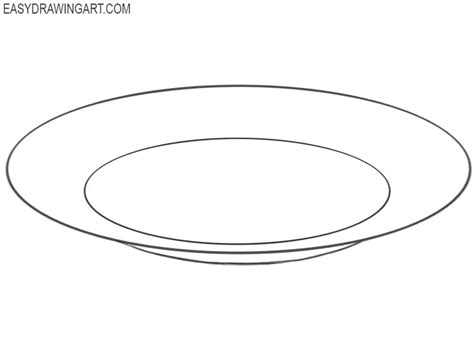 How to draw a Plate .